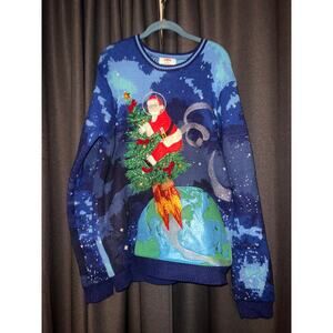 Ugly Christmas Sweater Xmas Size Large